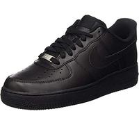 NIKE Women's Wmns Air Force 1 '07 Basketball Shoes, Full Black, 7 UK