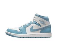 Nike Women's WMNS Air Jordan 1 Mid Trainers, Blue White, 40.5 EU