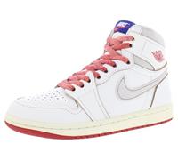 Nike Womens WMNS Air Jordan 1 Retro Hi Og, Sail/Cinnabar/Bone White, 12