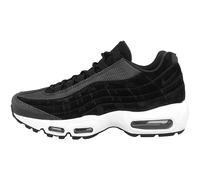 NIKE Women's WMNS Air Max 95 PRM, Black/White, 7 US, Black/White, 4.5 UK