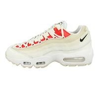 Nike Women's WMNS Air Max 95 Sneaker, Sail Black Chile Red Coconut Milk, 4.5 UK