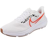 NIKE Women's WMNS Air Zoom Pegasus 39 Sneaker, White Team Orange Platinum Tint, 5.5 UK