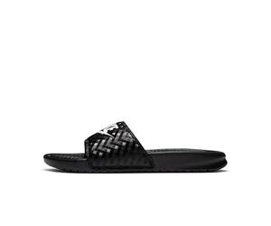 Nike Women's WMNS Benassi JDI Flip-Flop, (Black/White 011), 2.5 UK 35 1/2 EU