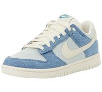 NIKE WMNS Dunk Low Smokey Blue/Pale Ivory-Denim Turq-Ochre 4.5 UK