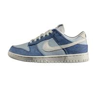 NIKE Women's WMNS Dunk Low Sneaker, Smokey Blue Pale Ivory Denim Turq Ochre, 7 UK