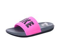 NIKE Women's WMNS OFFCOURT Slide Sneaker, Pink Blast/Black-Dark Grey-Pink Blast, 8.5 UK