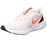 NIKE Women's WMNS Revolution 5 Sneaker, Rosa Nero, 6.5 UK
