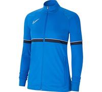 NIKE Women's Women's Academy 21 Track Jacket, ROYAL BLUE/OBSIDIAN, XS UK
