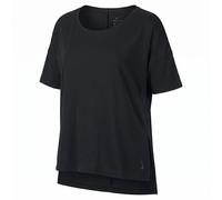 Nike Womens Yoga T Shirt XS Black Dri-Fit Relaxed Fit Short Sleeve Top