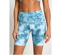 Nike Women's Zenvy 8" Printed Biker Shorts - Smokey Blue - Size: Medium