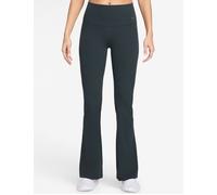 Nike Zenvy Women's High-Waisted Flared Leggings - Green - Nylon/Elastane S (UK 8-10)