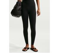 Nike Zenvy Women's High-Waisted Full-Length Leggings with No Front Seam - Black - Nylon/Elastane XS (UK 4-6)