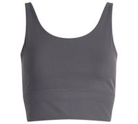 Nike Women's Zenvy Wide Rib Bra Thunder Grey/White