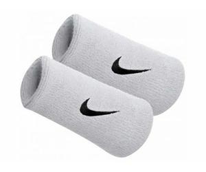 Nike Wristband Sweatbands Tennis Badminton Swoosh Double-Wide Squash New