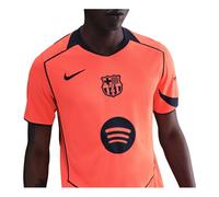 Nike x F.C. Barcelona 2025/26 Stadium Third Dri-FIT Total 90 Replica T-Shirt 'Bright Mango Midnight Navy' HM3201-855 XXXL
