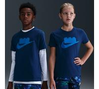 Nike x LEGO® Collection Older Kids' Logo T-Shirt - Blue - Cotton M