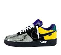 Nike x LOUIS VUITTON LV Air Force 1 Low 'Silver Black' 1A9VCH 7