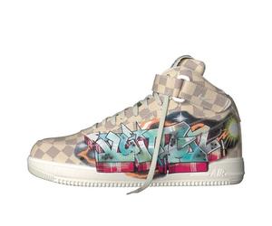 Nike x LOUIS VUITTON LV Air Force 1 Mid 'Beige' 1A9VE6 6