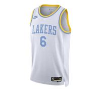 Nike x NBA Los Angeles Lakers Dri-FIT LeBron James Jersey 'White' DO9448-101 S