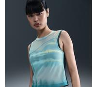 Nike x NorBlack NorWhite Women's Dri-FIT Printed Tank Top - Blue - Polyester/Elastane L (UK 16-18)
