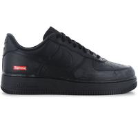 Nike x Supreme Air Force 1 Low SP Sneakers Herren Schuh CU9225-001 Schwarz