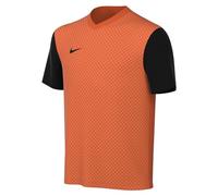 NIKE Y NK DF Tiempo PREM II JSY SS T-Shirt, Safety Orange/Black/Black, 12-13 Years