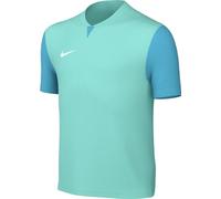 NIKE Y NK DF Trophy V JSY SS T-Shirt, Hyper Turq/Chlorine Blue/White, XS