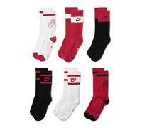 NIKE Y NK ED CSH CREW 6P - 144 GFX2 Socks
