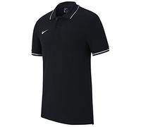 Nike Y Polo Tm Club19 Ss Polo Shirt - Black/(White), X-Small