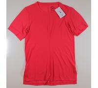 NIKE YOGA DRI FIT TRAINING GYM SHORT SLEEVE TOP - FUSION RED BV4034-646 - MEN S
