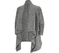 NIKE Yoga Long-Sleeve Women's Long-Sleeve - Black/Heather/Anthracite, X-Small