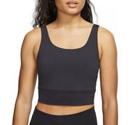 NIKE YOGA LUXE INFINALON DRI FIT CROP TANK TOP - BLACK CV0576-010 WOMEN XS M