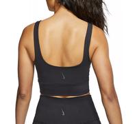NIKE YOGA LUXE INFINALON DRI FIT CROP TANK TOP - BLACK CV0576-010 - WOMEN XS M