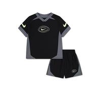 Nike Younger Boys Dri-FIT Swoosh Love T-Shirt and Shorts Set, Black, Size 5-6 Years Black