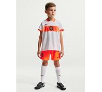 Nike Younger Kids Netherlands 2026 Dri-FIT Stadium Away Kit - White, White/Hyper Crimson/Black, Size M White/Hyper Crimson/Black