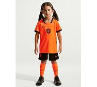 Nike Younger Kids Netherlands 2026 Dri-FIT Stadium Home Kit - Orange, Hyper Crimson/Black, Size S Hyper Crimson/Black