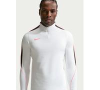 Nike Youth Df Strike Drill Top, White/Black/Hot Punch/Hot Punc, Size Xl, Men White/Black/Hot Punch/Hot Punc