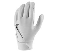 Nike Youth Hyperdiamond 2.0 Batting Gloves White | Black Medium