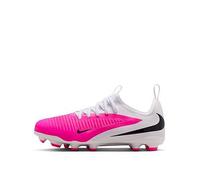 Nike Youth Phantom 6 Low Academy Firm Ground Football Boots, Multi-Color/Black, Size 3 Older Print
