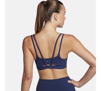 Nike Zenvy Strappy Women's Light-Support Padded Sports Bra - Blue - Nylon/Elastane XXL