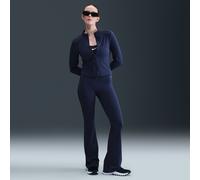 Nike Zenvy Women's High-Waisted Flared Leggings - Blue L (UK 16-18)