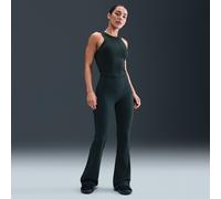 Nike Zenvy Women's High-Waisted Flared Leggings - Green - Nylon/Elastane XL (UK 20-22)