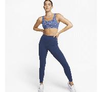 Nike Zenvy Women's High-Waisted Full-Length Leggings - Blue - Nylon/Elastane XS (UK 4-6)