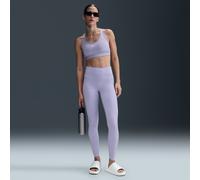Nike Zenvy Women's High-Waisted Full-Length Leggings - Purple - Nylon/Elastane M (UK 12-14)