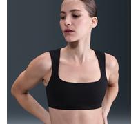 Nike Zenvy Women's Light-Support Lightly Lined Sports Bra - Black - Nylon/Elastane L