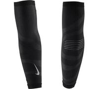 Nike Zoned Knit Running Arm Sleeves Black Compression Run Sports Training Mens