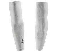 Nike Zoned Knitted Arm Sleeves in Silver | Size: S/M Nike Silver S/M