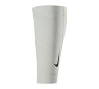 Nike Zoned Knitted Calf Sleeve - White - S-M - White - 65% Polyester/22% Nylon/13% Spandex