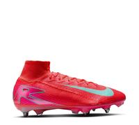 Nike Zoom Mercurial Superfly 10 Elite Adults Soft Ground Football Boots 7 Red/Green