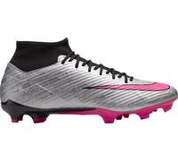 Nike Zoom Mercurial Superfly 9 Academy Football Boots (UK 9, 9.5) Silver Pink